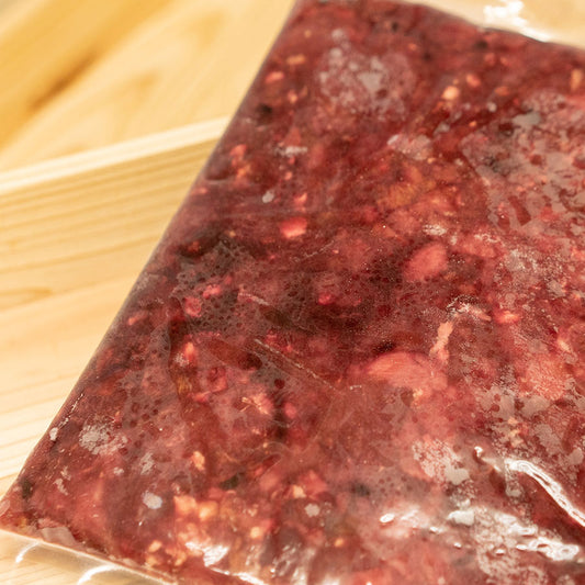 鹿肉と内臓のミックスミンチ、販売開始