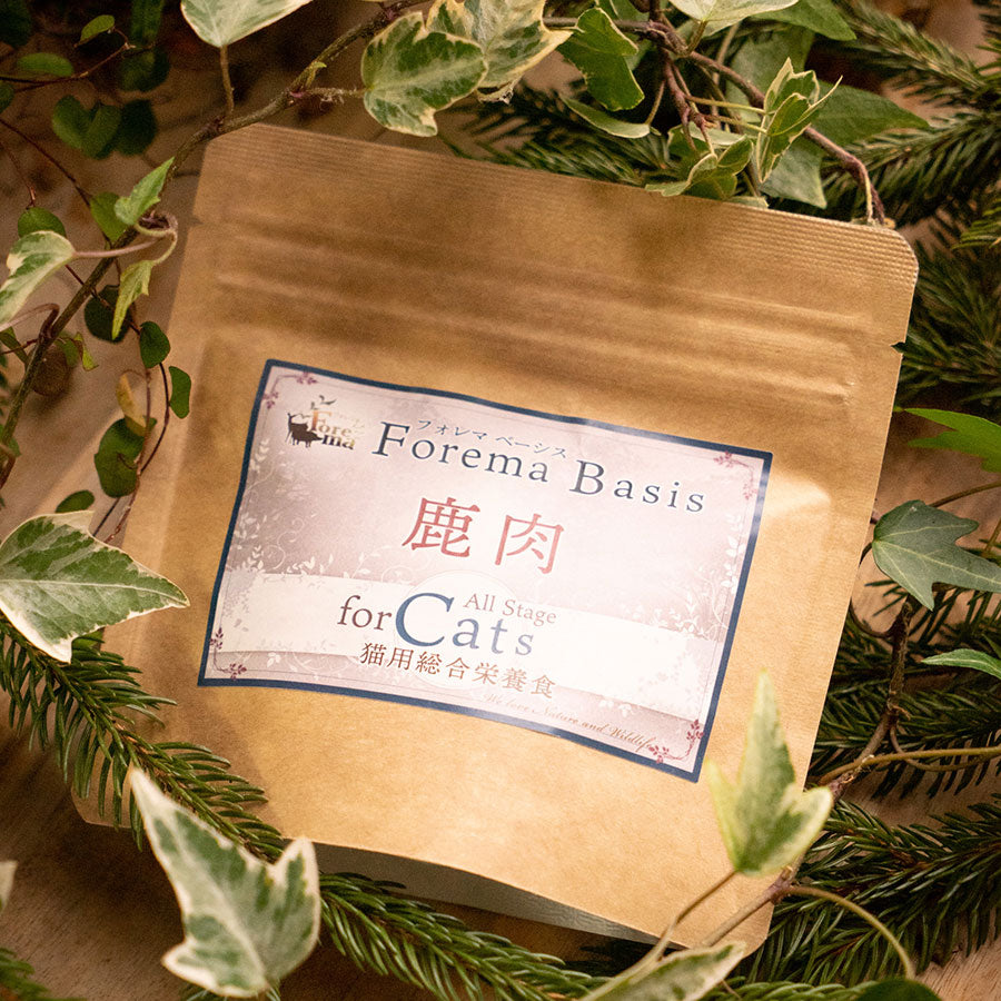 【猫用】お試しサイズ Forema Basis 鹿 (40g)