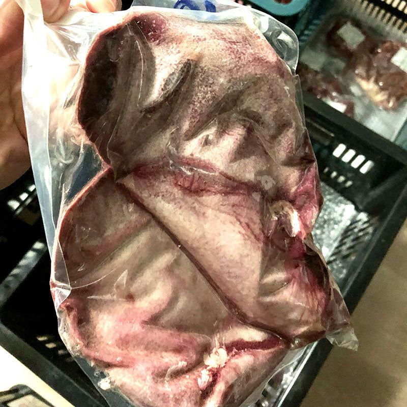 大きすぎた鹿の脾臓パック