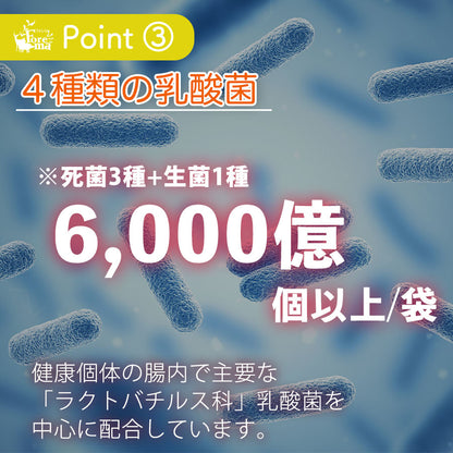 4種の乳酸菌を配合:Forema Basis