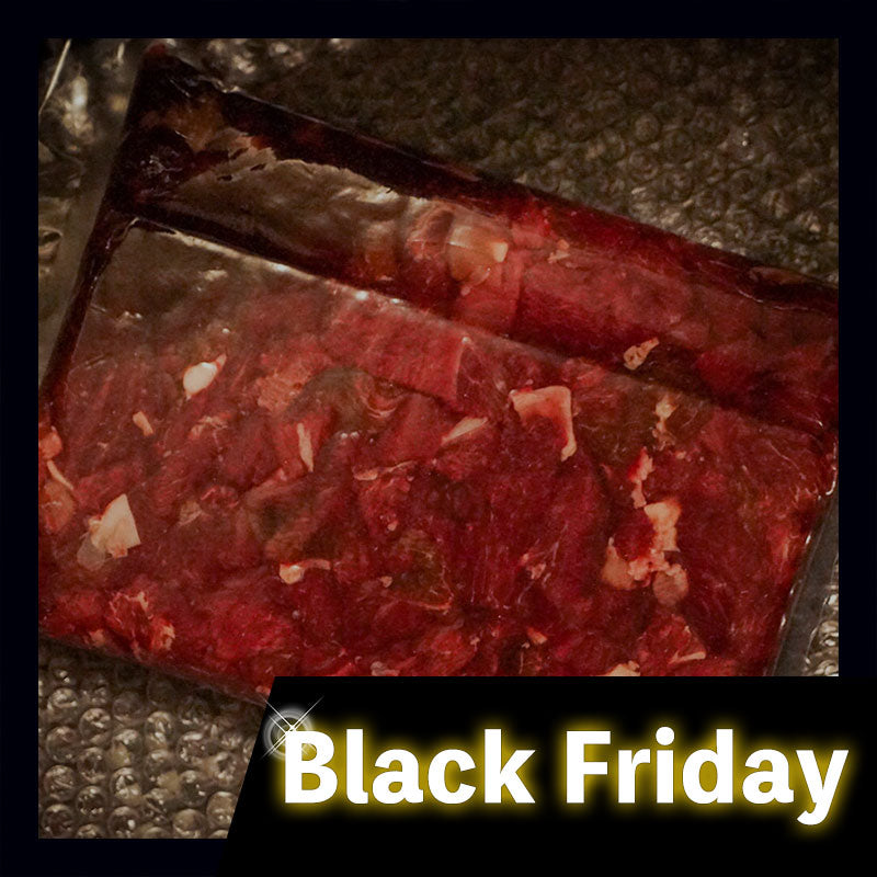 【Black Friday Sale品】鹿肉1kg パック (犬用/猫用)